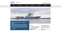 Desktop Screenshot of jghmarine.dk